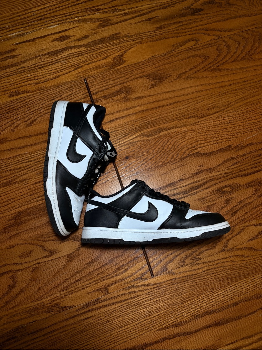 Nike Black and White Low-Top Sneakers
